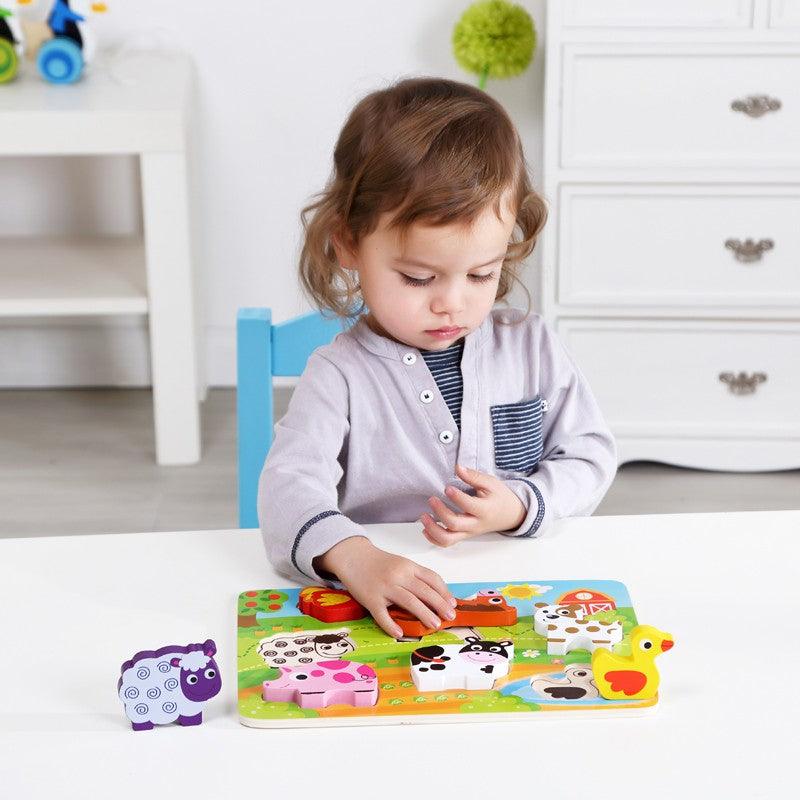 Tooky Toys Chunky Puzzle | The Nest Attachment Parenting Hub