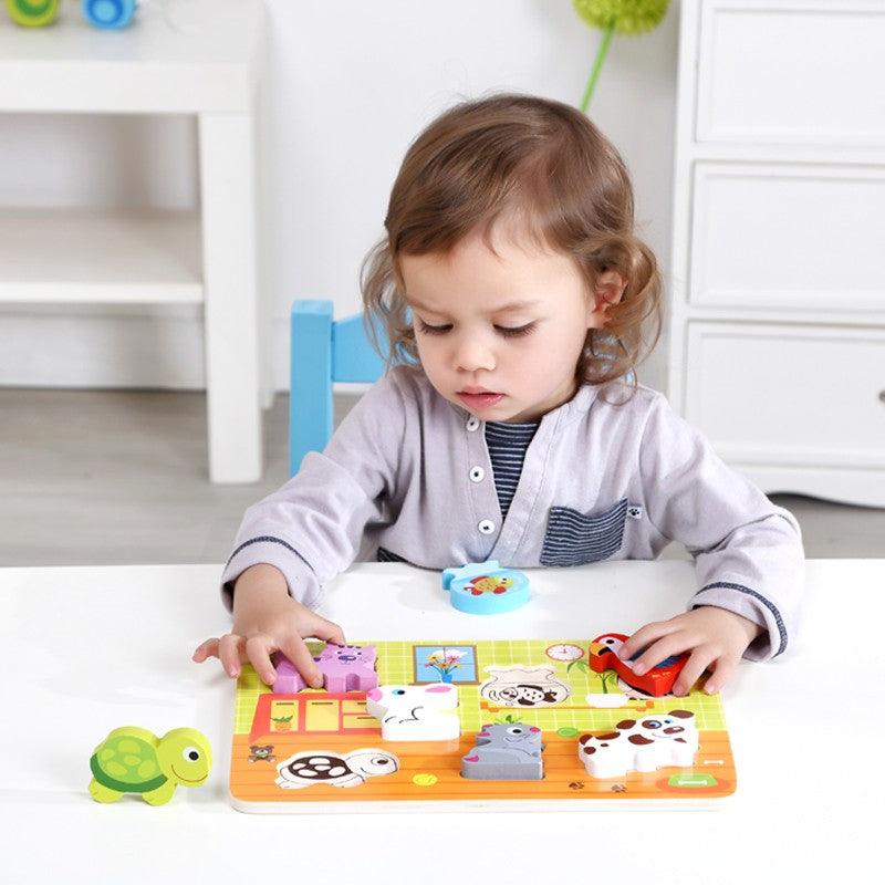 Tooky Toys Chunky Puzzle | The Nest Attachment Parenting Hub