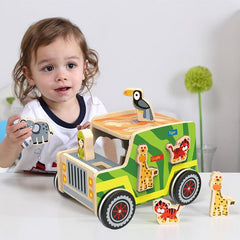 Tooky Toys Safari Jeep | The Nest Attachment Parenting Hub