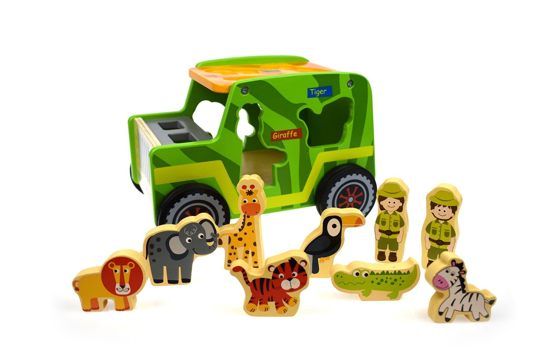 Tooky Toys Safari Jeep | The Nest Attachment Parenting Hub