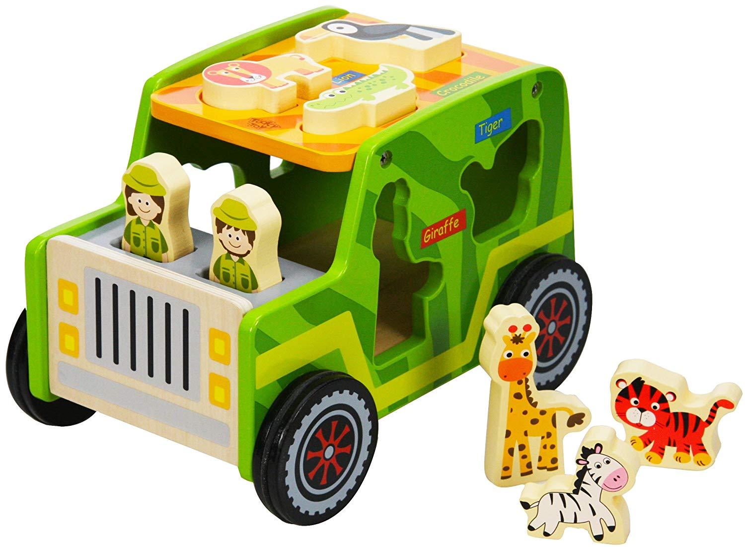 Tooky Toys Safari Jeep | The Nest Attachment Parenting Hub