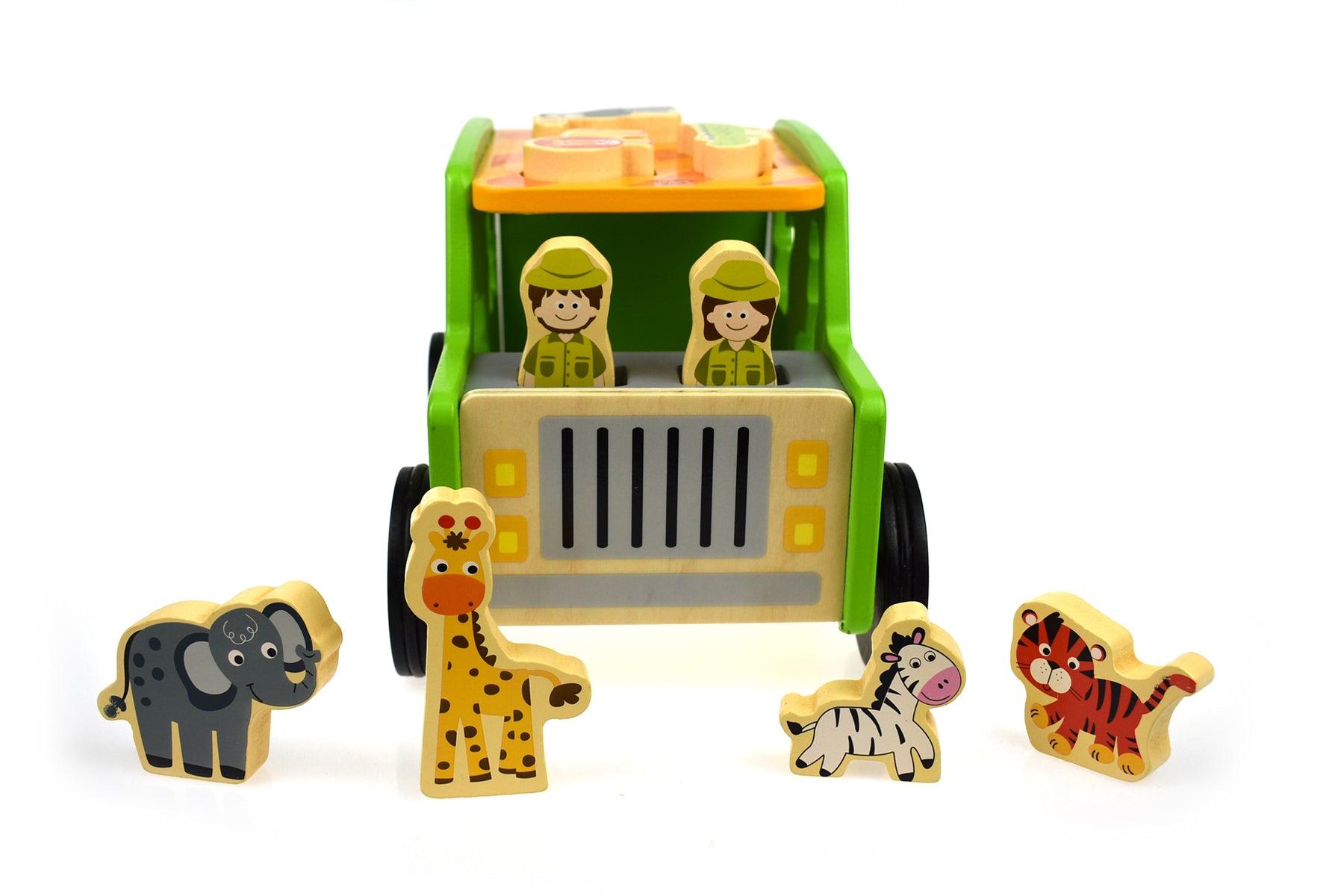Tooky Toys Safari Jeep | The Nest Attachment Parenting Hub