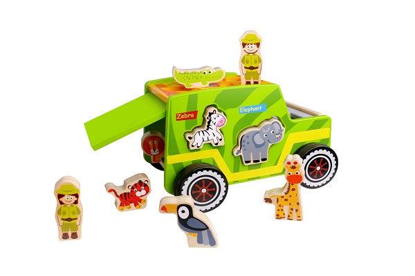 Tooky Toys Safari Jeep | The Nest Attachment Parenting Hub