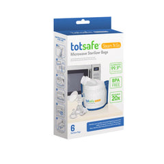 Totsafe Steam 'N Go Microwave Bags | The Nest Attachment Parenting Hub