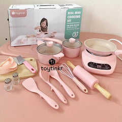 Toy Tinkr Real Mini Cooking Set | The Nest Attachment Parenting Hub