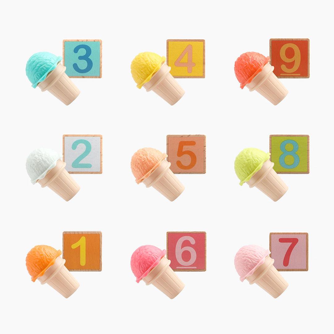 Toy Tinkr Topbright Colorful Number Cognitive Ice Cream Learning Box 3+ | The Nest Attachment Parenting Hub