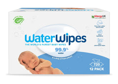 WaterWipes Biodegradable Mega Value Box 12x60pk | The Nest Attachment Parenting Hub