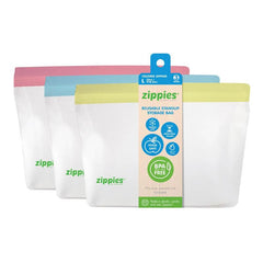 Zippies Color Reusable Stand up Bags | The Nest Attachment Parenting Hub
