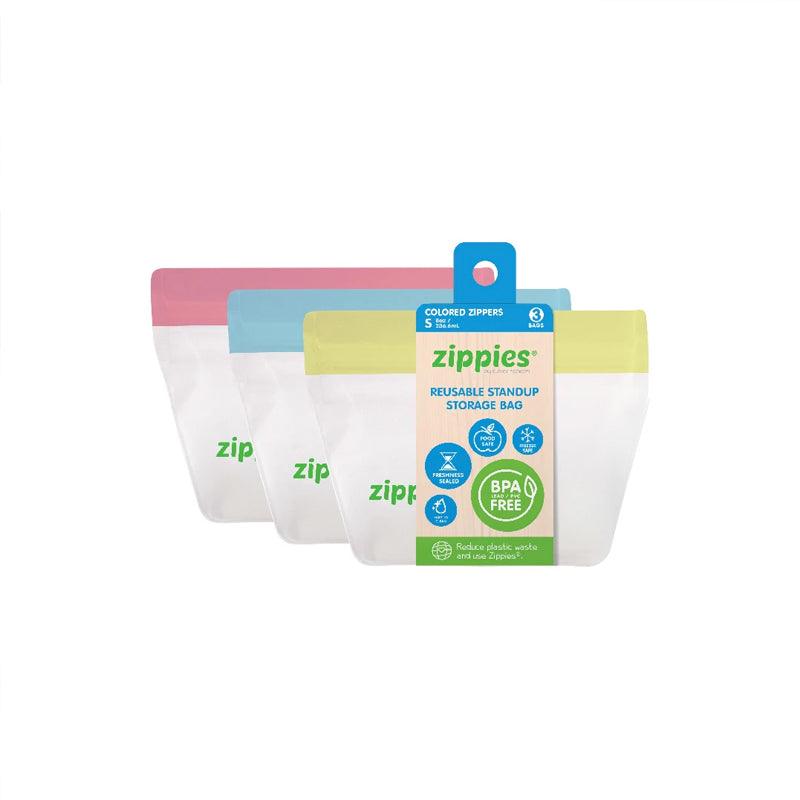 Zippies Color Reusable Stand up Bags | The Nest Attachment Parenting Hub